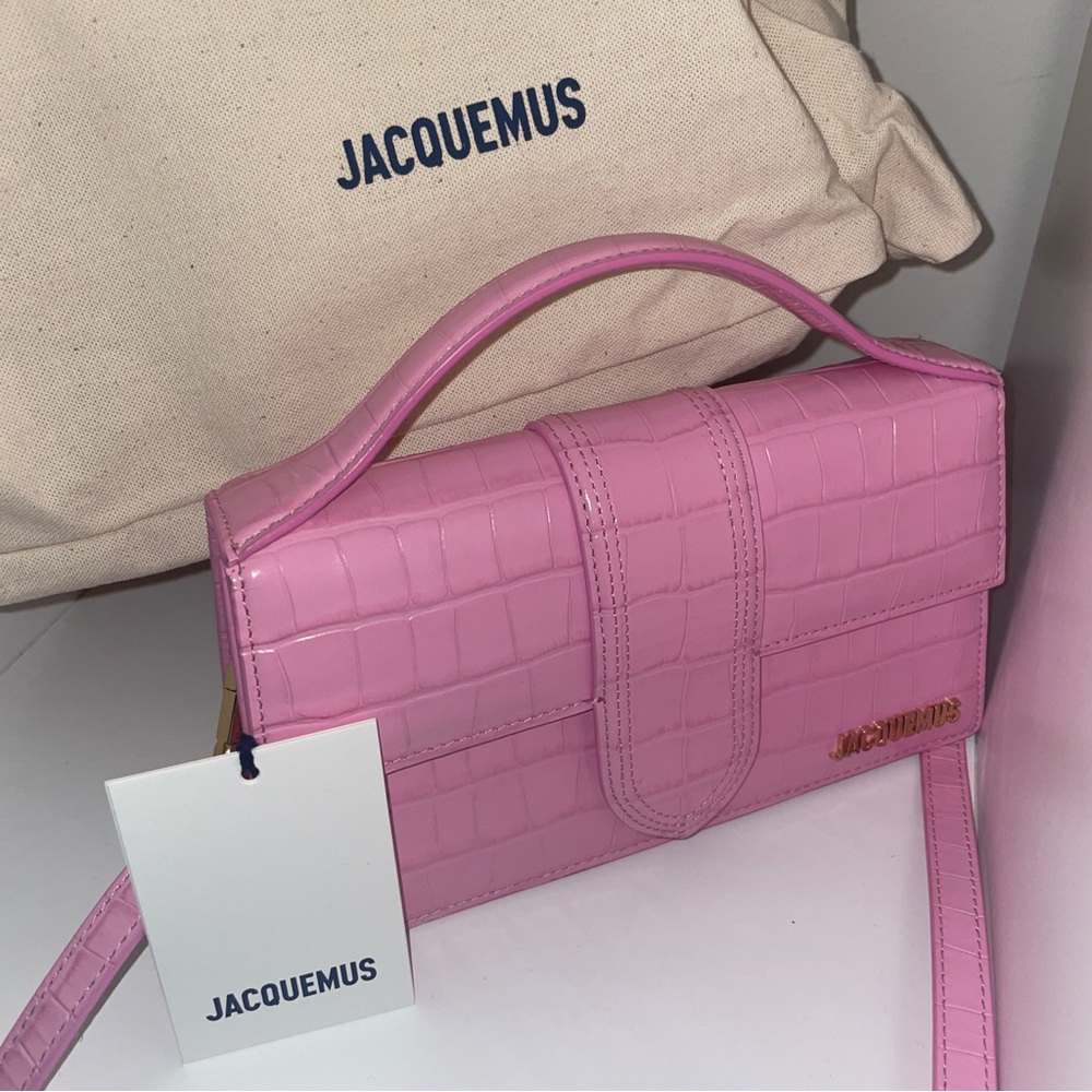 NEW Jacquemus Le Grand Bambino Pink Bag